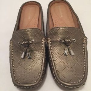 Naturalizer GOSSIP NICKEL ALLOY Slip on Flats 8.5